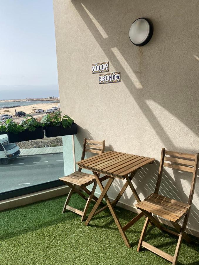Apartamento Villa Bruno Con Vistas Al Mar, Primera Linea De Playa Cotillo Exteriör bild