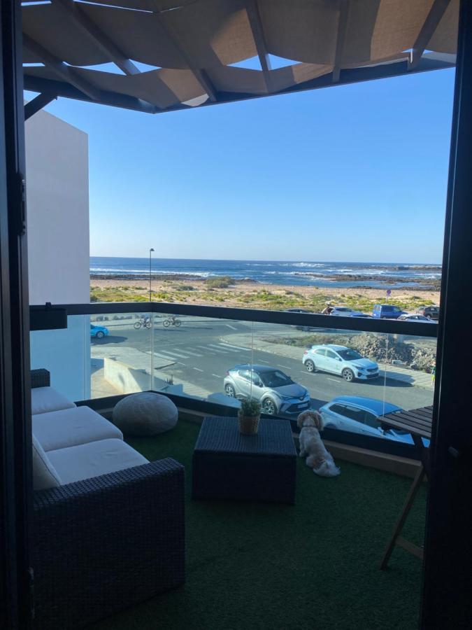 Apartamento Villa Bruno Con Vistas Al Mar, Primera Linea De Playa Cotillo Exteriör bild