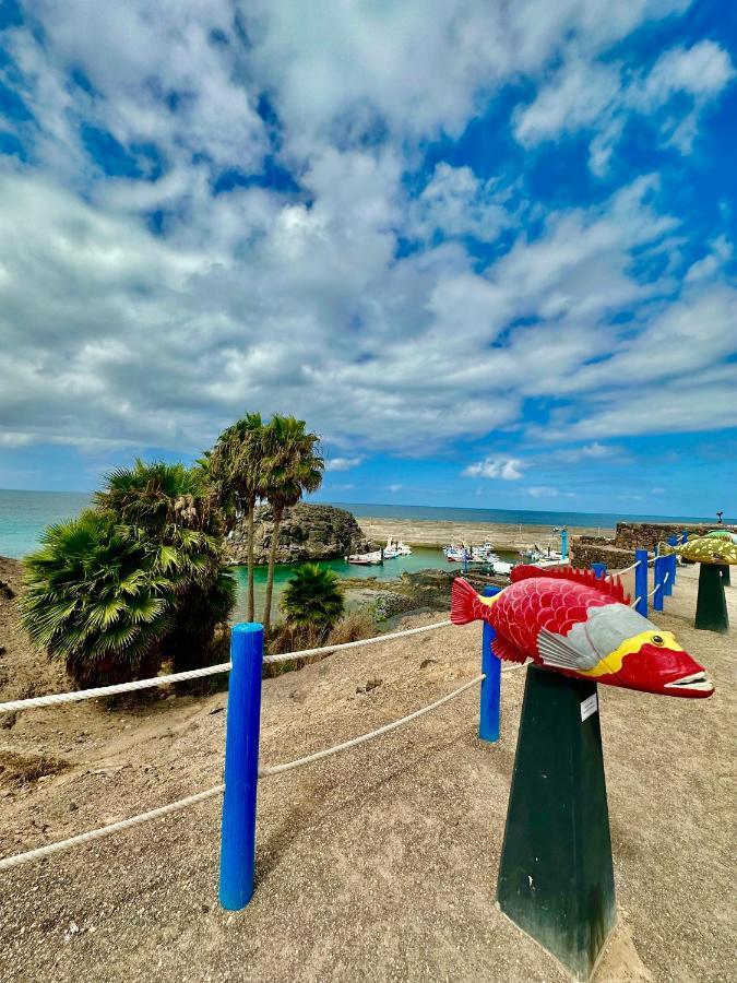 Apartamento Villa Bruno Con Vistas Al Mar, Primera Linea De Playa Cotillo Exteriör bild