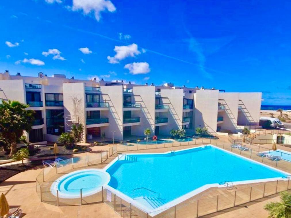 Apartamento Villa Bruno Con Vistas Al Mar, Primera Linea De Playa Cotillo Exteriör bild